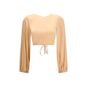 Kristina Ti Orange Silk Women's Blouse